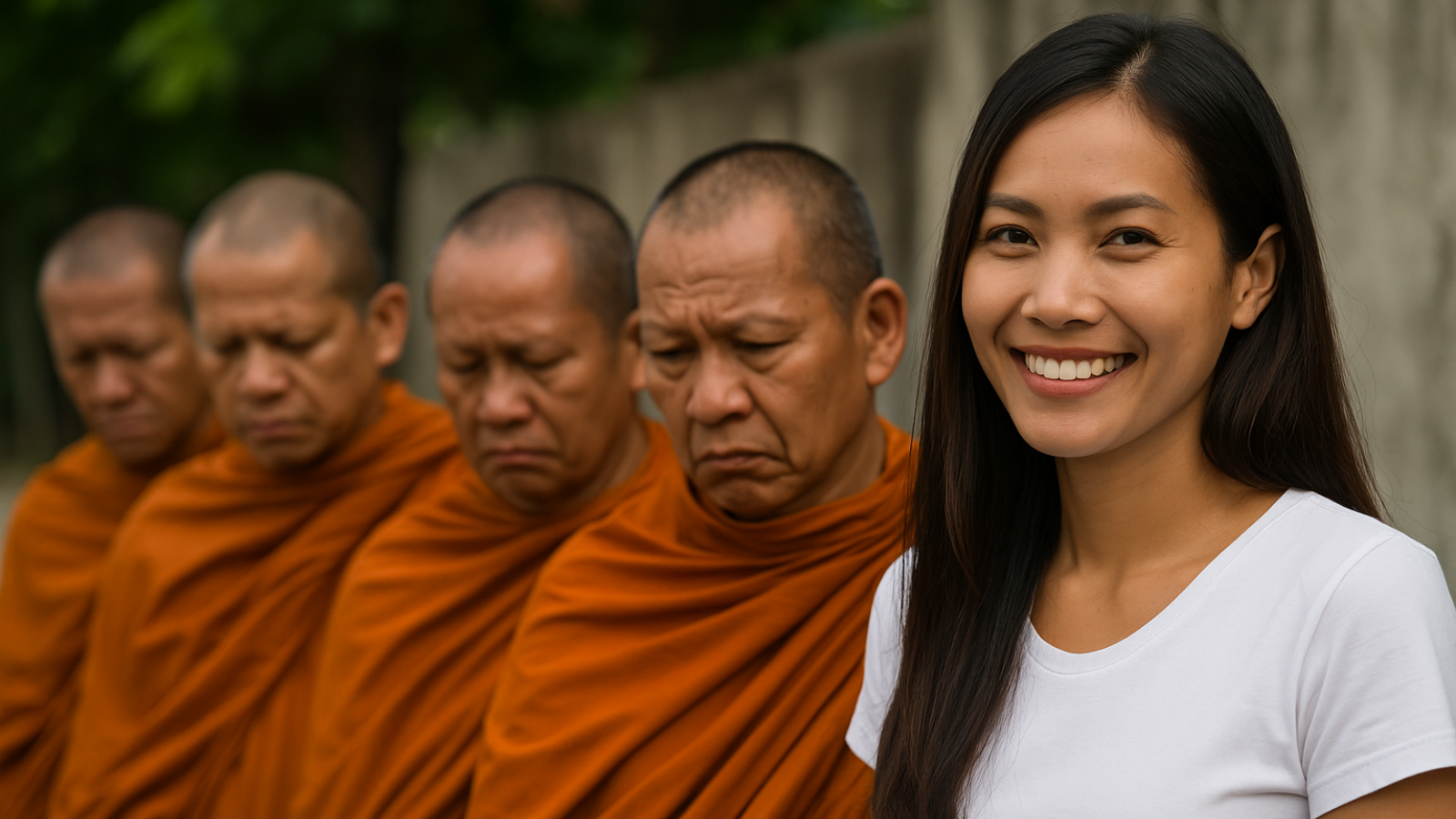 Skandál v&nbsp;Thajsku: Žena se tajně natáčela při&nbsp;styku s&nbsp;buddhistickými mnichy a&nbsp;vydírala je o&nbsp;miliony korun