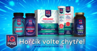 Soutěžte s&nbsp;Naturprodukt CZ o&nbsp;hořčíkové doplňky stravy IQ Mag v&nbsp;hodnotě 5&nbsp;500,-!