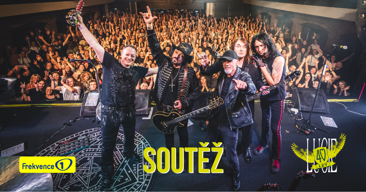 40 let se skupinou LUCIE! Poslouchejte Frekvenci 1 a&nbsp;vyhrajte vstupenky na&nbsp;koncert v&nbsp;O2 areně!