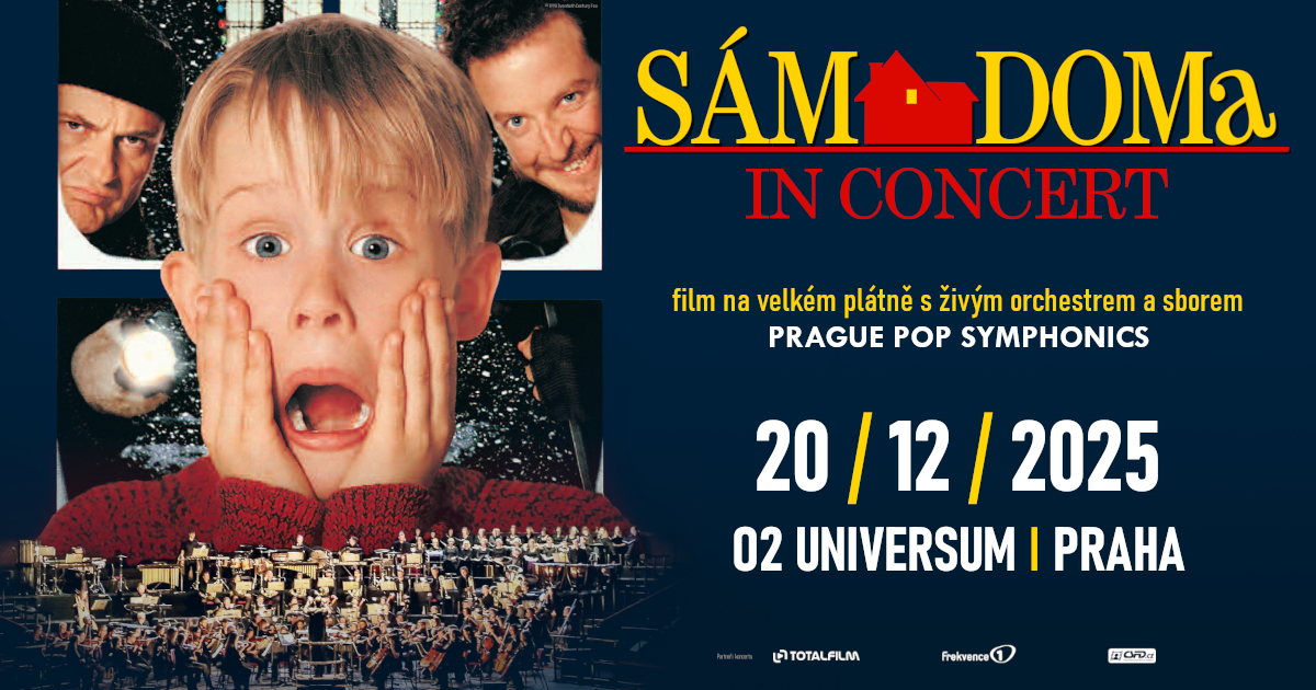 Sám doma in concert! Vyhrajte vstupenky a&nbsp;zažijte svůj oblíbený film jako nikdy předtím!