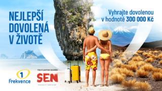 Nejlepší dovolená v&nbsp;životě s&nbsp;Frekvencí 1 v&nbsp;hodnotě 300&nbsp;000&nbsp;Kč