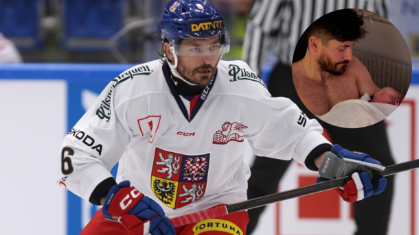 Radost u&nbsp;hokejového mistra! Michal Kempný se raduje z&nbsp;druhého syna