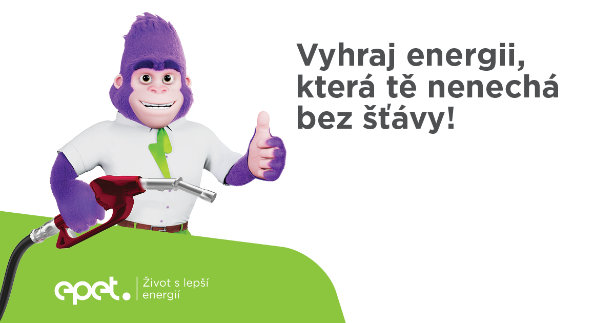 Soutěžte o&nbsp;tankovací kartu v&nbsp;hodnotě 3&nbsp;000&nbsp;Kč se společností EPET, spolehlivým dodavatelem elektřiny a&nbsp;plynu!