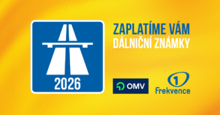 Soutěžte na&nbsp;Frekvenci 1 o&nbsp;dálniční známku na&nbsp;rok 2026!