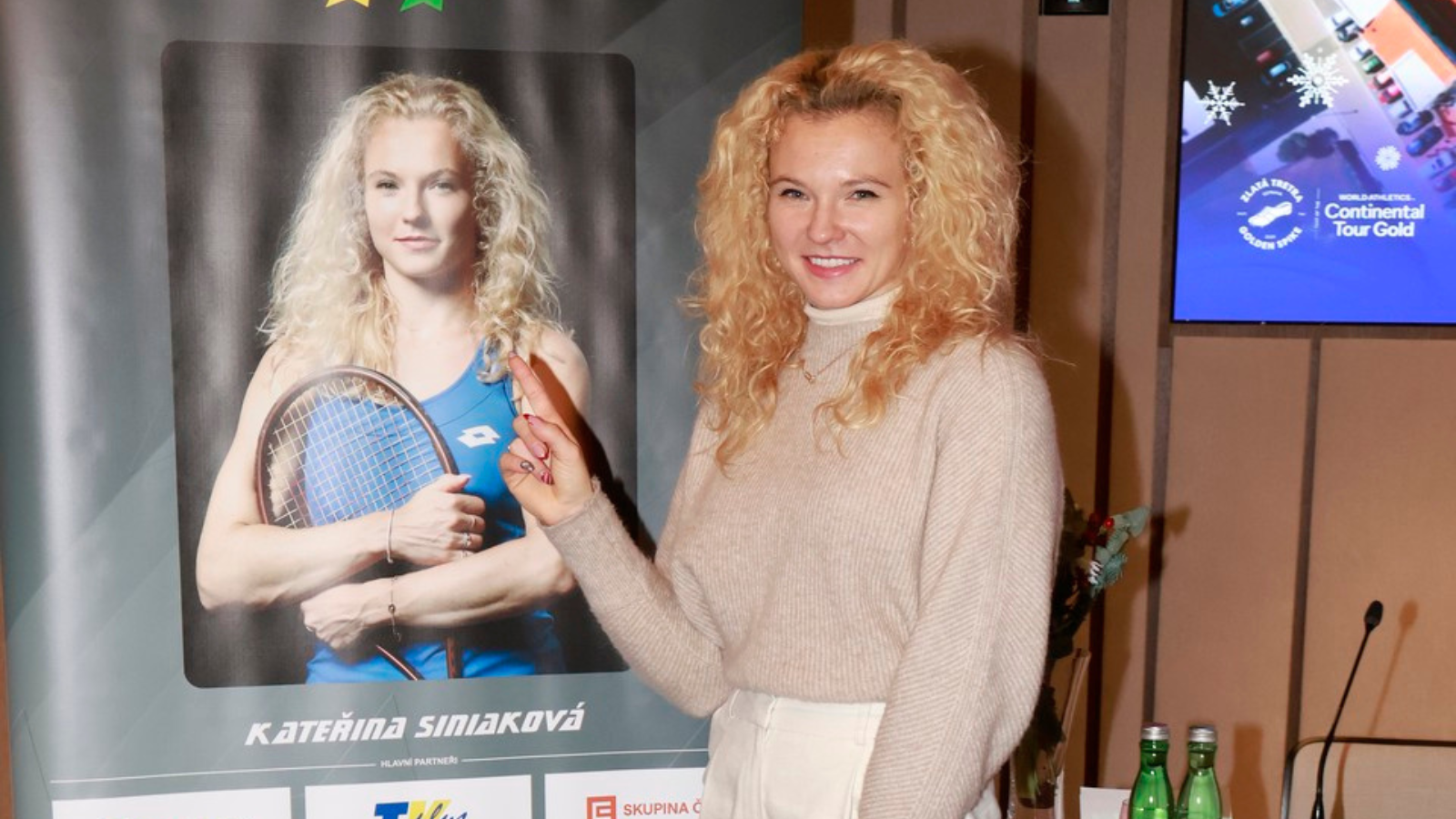 Tenistka Kateřina Siniaková překvapila! Na kurt dorazila jako úplně někdo jiný