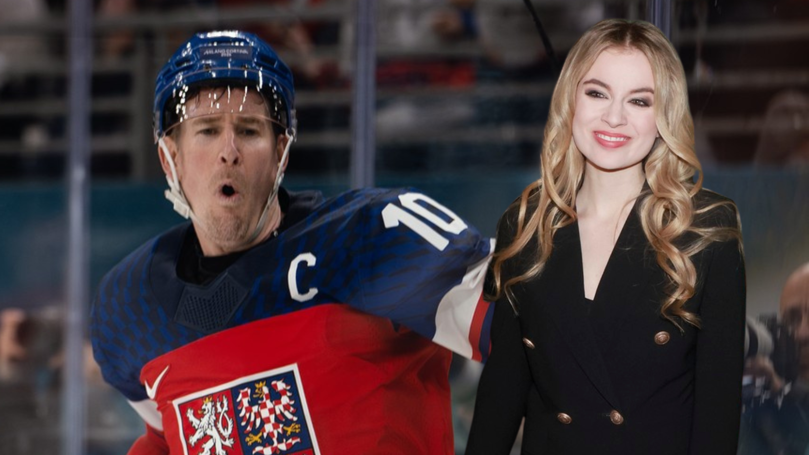 Hokejista Červenka má novou lásku! Sbalil o&nbsp;18 let mladší hvězdu seriálu ZOO, ta vztah potvrdila