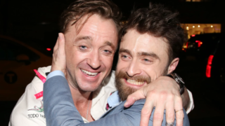 Na tohle setkání čekali fanoušci roky! Daniel Radcliffe a Tom Felton v objetí