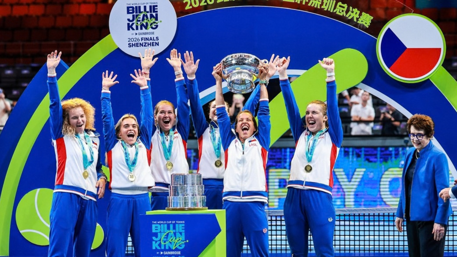 Konečně to dokázaly! České tenistky ovládly Pohár Billie Jean King, ve finále porazily Ukrajinu