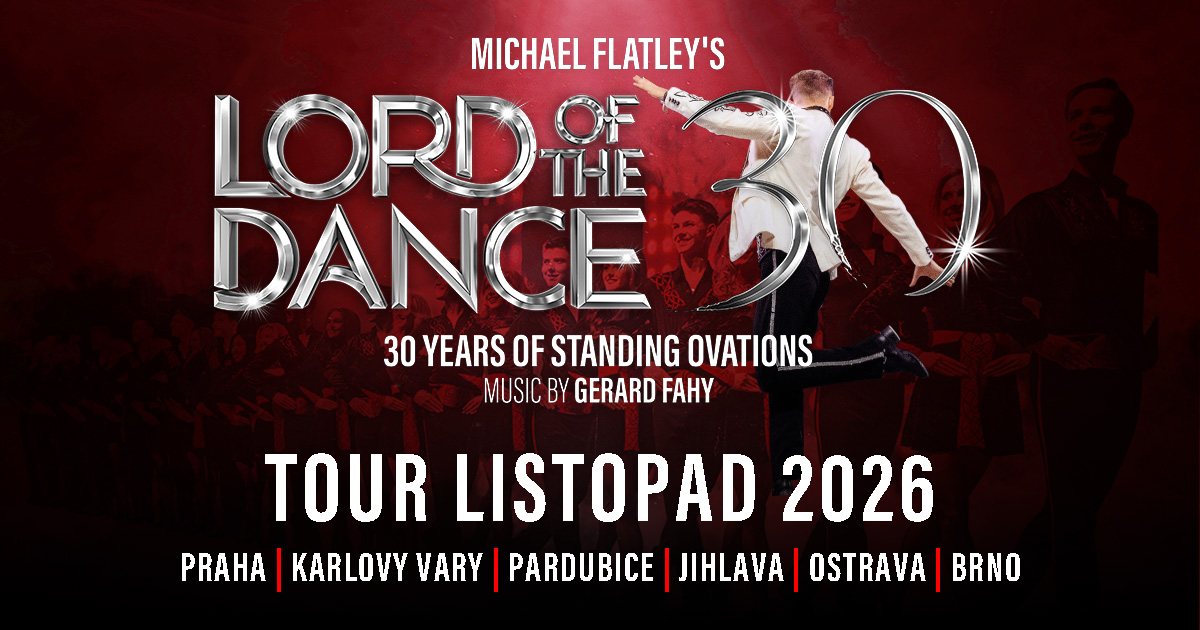 Vyhrajte vstupenky na listopadové turné oblíbené irské taneční skupiny LORD OF THE DANCE!
