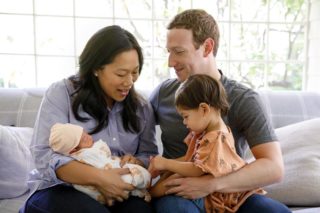 Zakladatel Facebooku Mark Zuckerberg se stal podruhé otcem