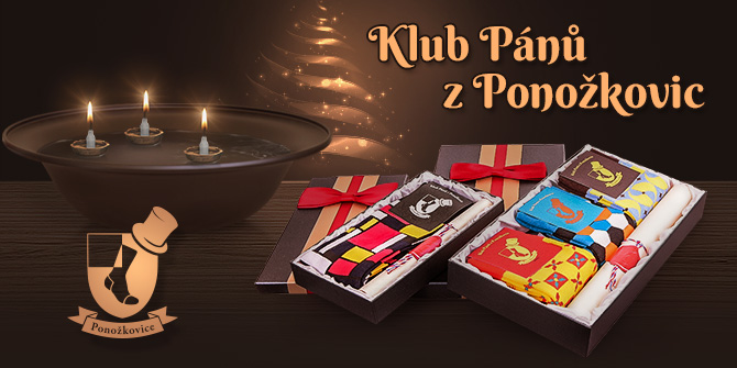 Vyhraj ponožky a staň se členem Klubu Pánů z Ponožkovic!