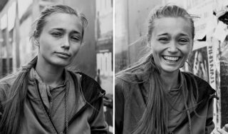 Fotografka zachytila tváře lidí PŘED polibkem a&nbsp;PO&nbsp;něm. Sledujte tu proměnu