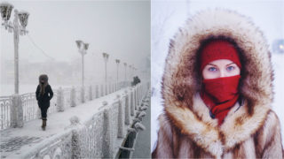 Mrazivá GALERIE: Pro&nbsp;unikátní snímky fotograf cestoval do nejchladnější vesnice. Naměřili tam -71,2°C
