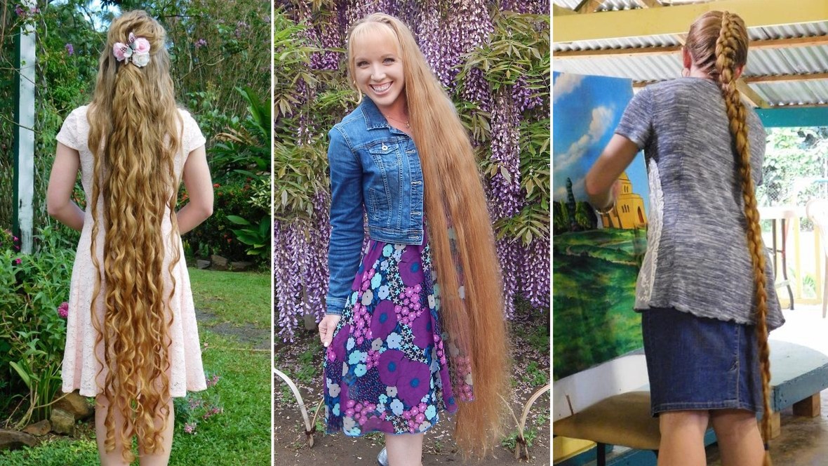 Rapunzel, spusť dolů své lokny! Žena prozradila tajemství extrémně dlouhých vlasů