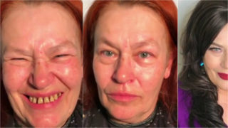 PROMĚNA ROKU: Zuboženou ženu si vzala do parády vizážistka. Udělala z&nbsp;ní neskutečnou krásku!