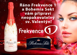 Frekvence 1 slaví svátek zamilovaných s&nbsp;Bohemia Sektem!