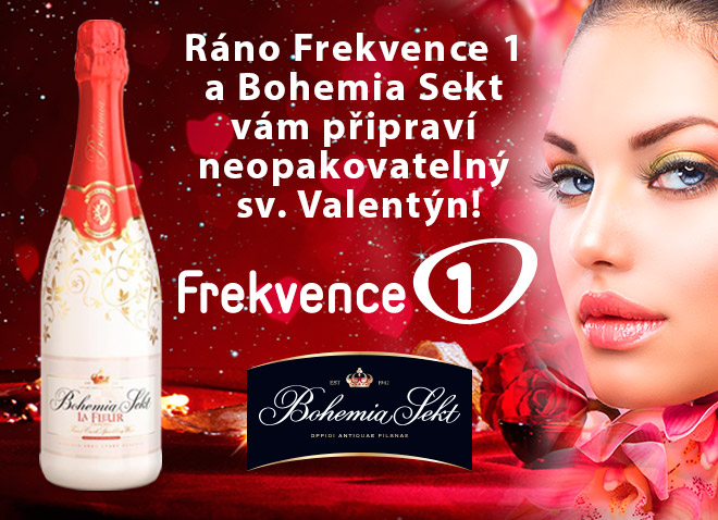 Frekvence 1 slaví svátek zamilovaných s Bohemia Sektem!