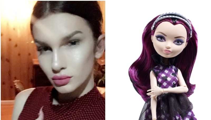 GALERIE: Transgender dívka utratila přes milion za plastiky. Chce vypadat jako panenka