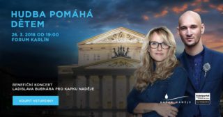 Hudba pomáhá dětem aneb Ladislav Bubnár připravuje benefiční koncert plný hvězd pro&nbsp;Kapku naděje