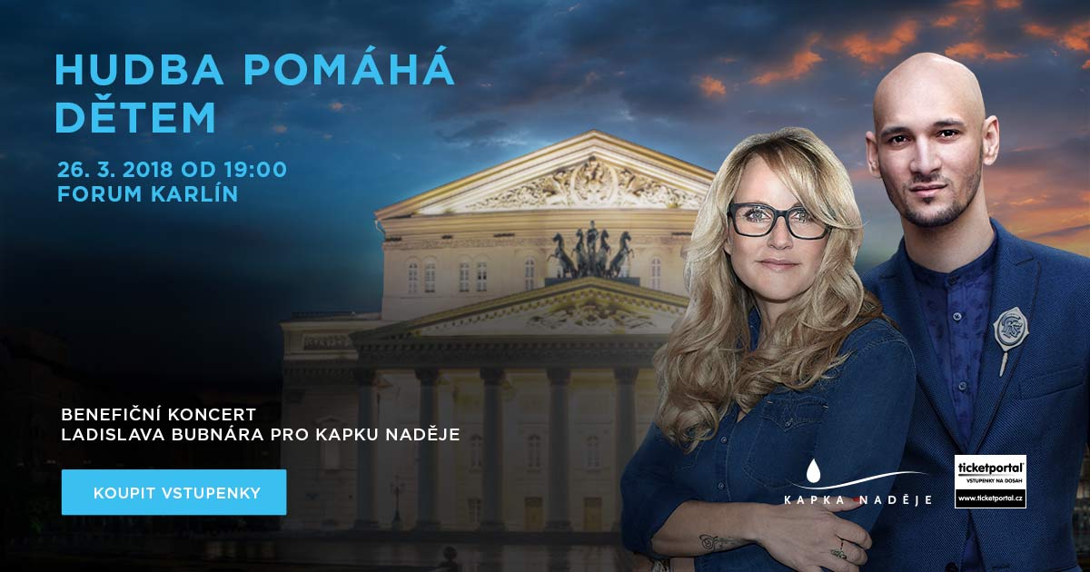 Hudba pomáhá dětem aneb Ladislav Bubnár připravuje benefiční koncert plný hvězd pro&nbsp;Kapku naděje
