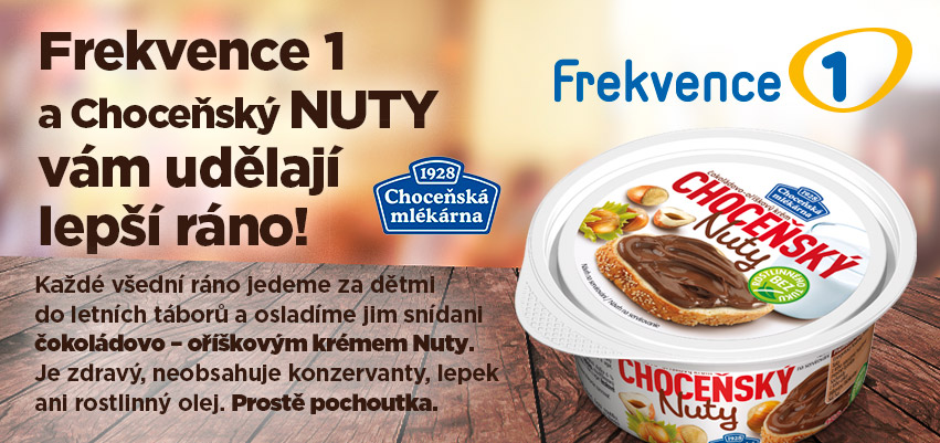 Frekvence 1 a Choceňský NUTY vám udělají lepší ráno!