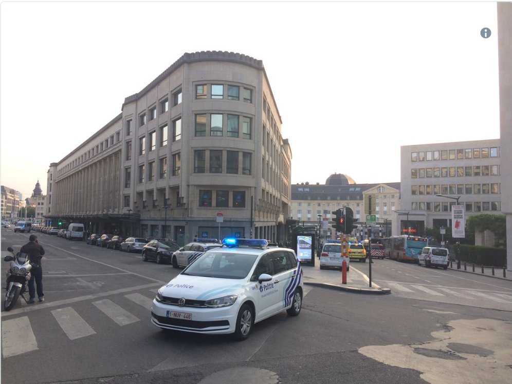 Na bruselském nádraží zmařen pokus o&nbsp;atentát. Terorista měl na&nbsp;sobě sebevražedný pás. VIDEO