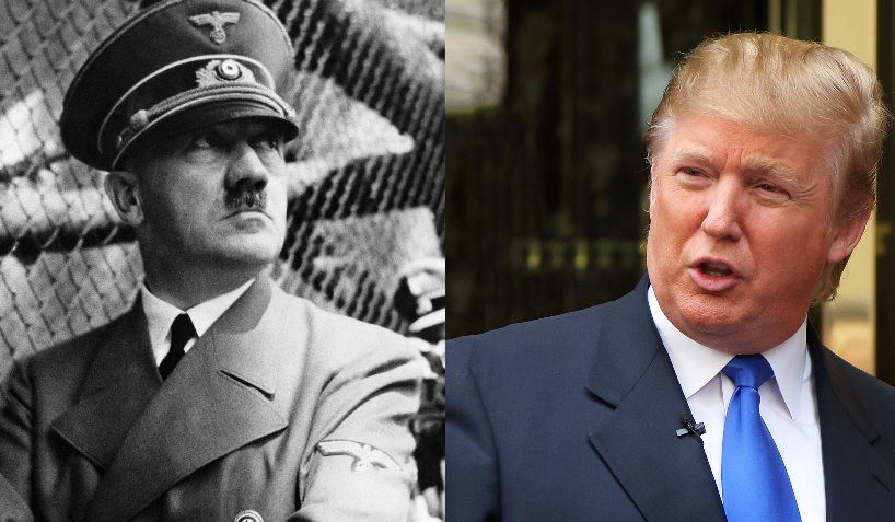 KLDR přirovnala Donalda Trumpa k&nbsp;Adolfu Hitlerovi. Minulý týden ho označila za “psychopata”