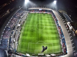 Dron s&nbsp;šálou Baníku nad šlágrem Plzeň – Sparta! Ohromil i&nbsp;Rudu z&nbsp;Ostravy