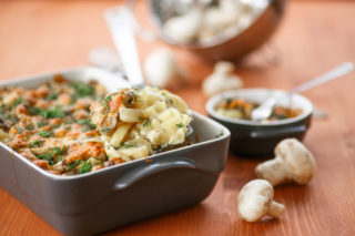 Babicův sobotní recept: Houbový nákyp!