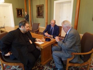 FOTO: Prezident Zeman a&nbsp;Xaver Veselý! Už za týden živě z&nbsp;Lán