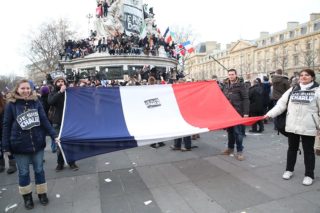 GALERIE: Paříž manifestovala proti terorismu! V&nbsp;ulicích bylo až 1,5 milionu lidí