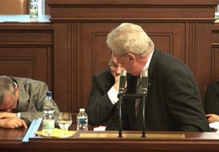 AUDIO Prezident o&nbsp;Schwarzenbergovi: Je to “kníže vyhaján”!