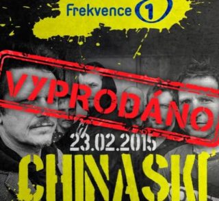 POZOR! Rádio Frekvence 1 odvysílá živě koncert Chinaski