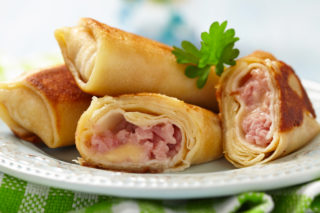 Babicovo menu: Plněné palačinky * Zapečené vepřové