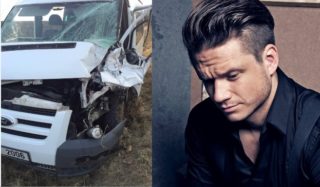 FOTO: Takhle dopadlo auto po&nbsp;nehodě Brzobohatého s&nbsp;kapelou!