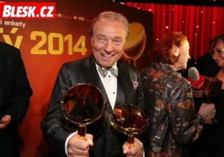 GALERIE Z&nbsp;TÝ TÝ: Gott si odnesl dvě ceny! Bohdalová přišla s&nbsp;přítelem!