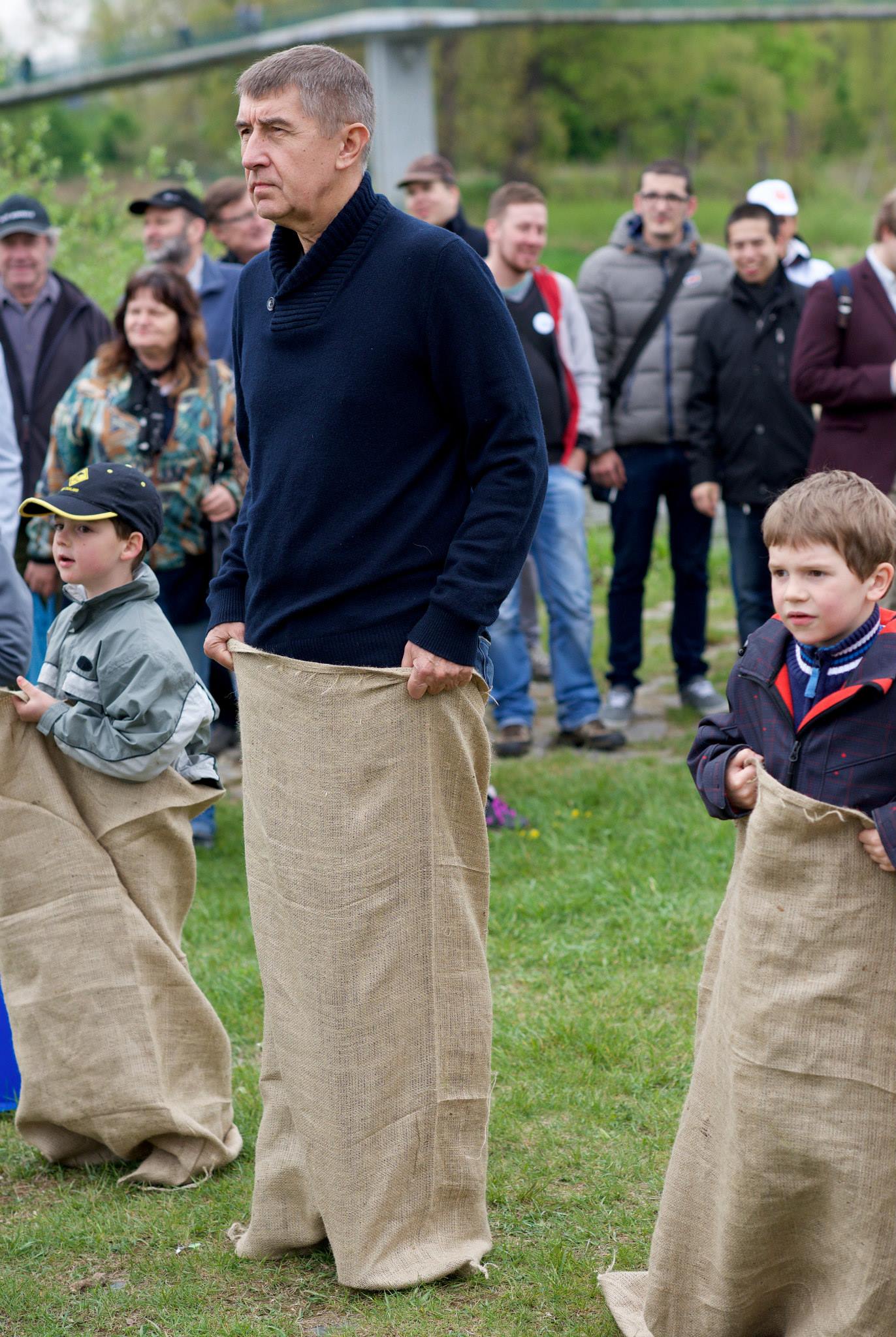 FOTO: Ministr financí Babiš v&nbsp;pytli! To musíte vidět !