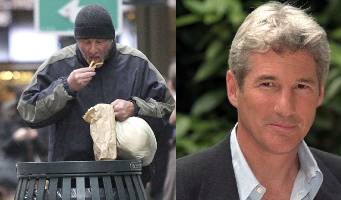 VIDEO: Richard Gere vymetal popelnice v New Yorku! Paní mu z lítosti dala pizzu