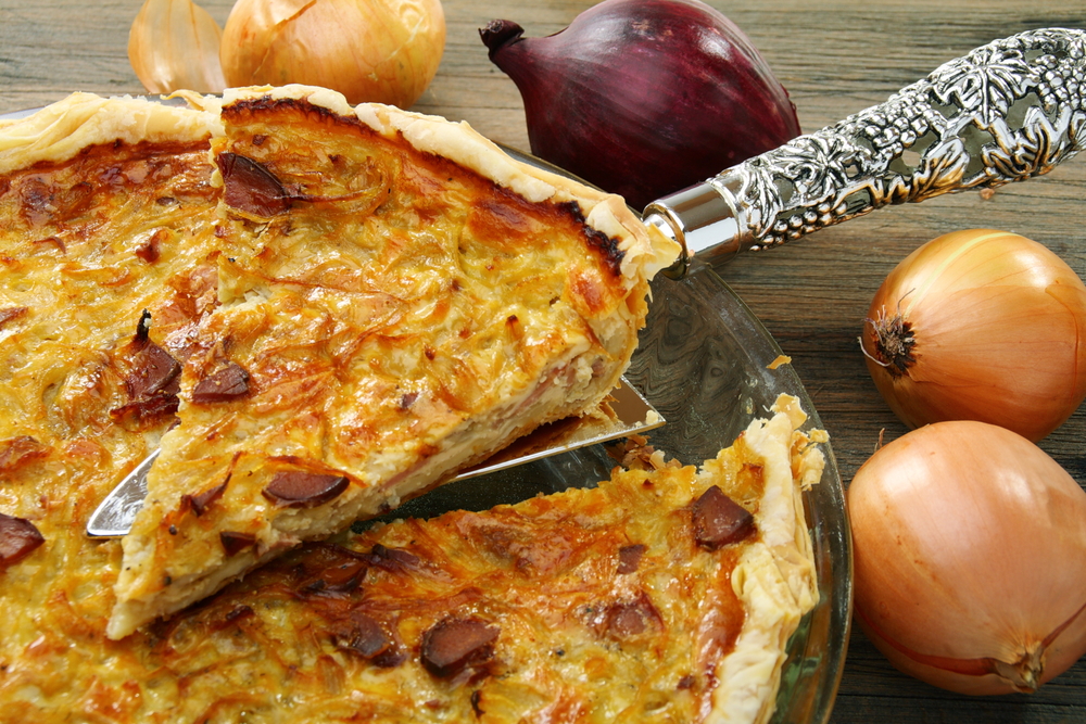 Babicovo menu: Houbové rizoto * Cibulový koláč