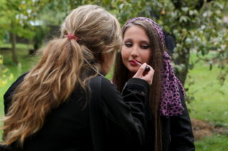FOTO: Grossova dcera Natálka natáčela seriál! Podívejte se