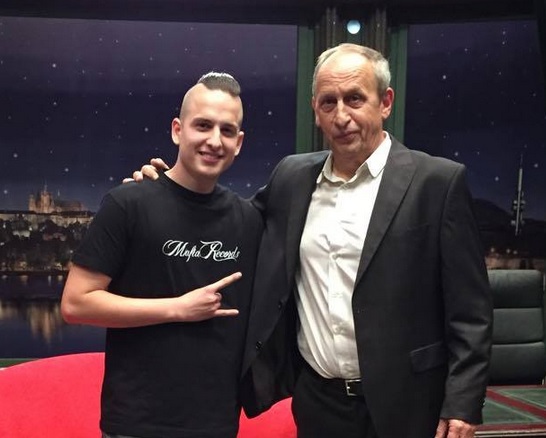 Krausův host BeatSolčy: Je to syn zpěvačky Rezkové! Vychovával ho zesnulý Brabec