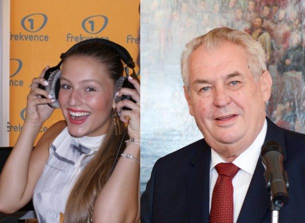 Prezident sváděl ve vysílání Českou Miss Earth! Poslechněte si to