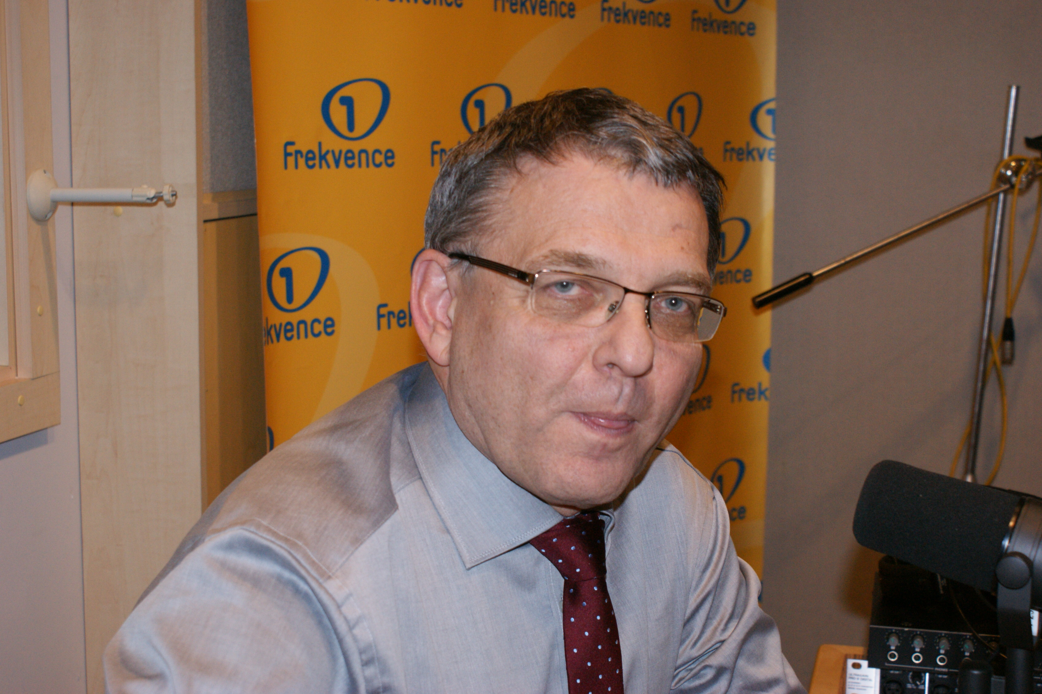 Lubomír Zaorálek byl hostem Pressklubu Frekvence 1