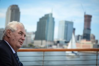GALERIE: Prezident Zeman ve Spojených státech slaví 71.&nbsp;narozeniny! Podívejte se