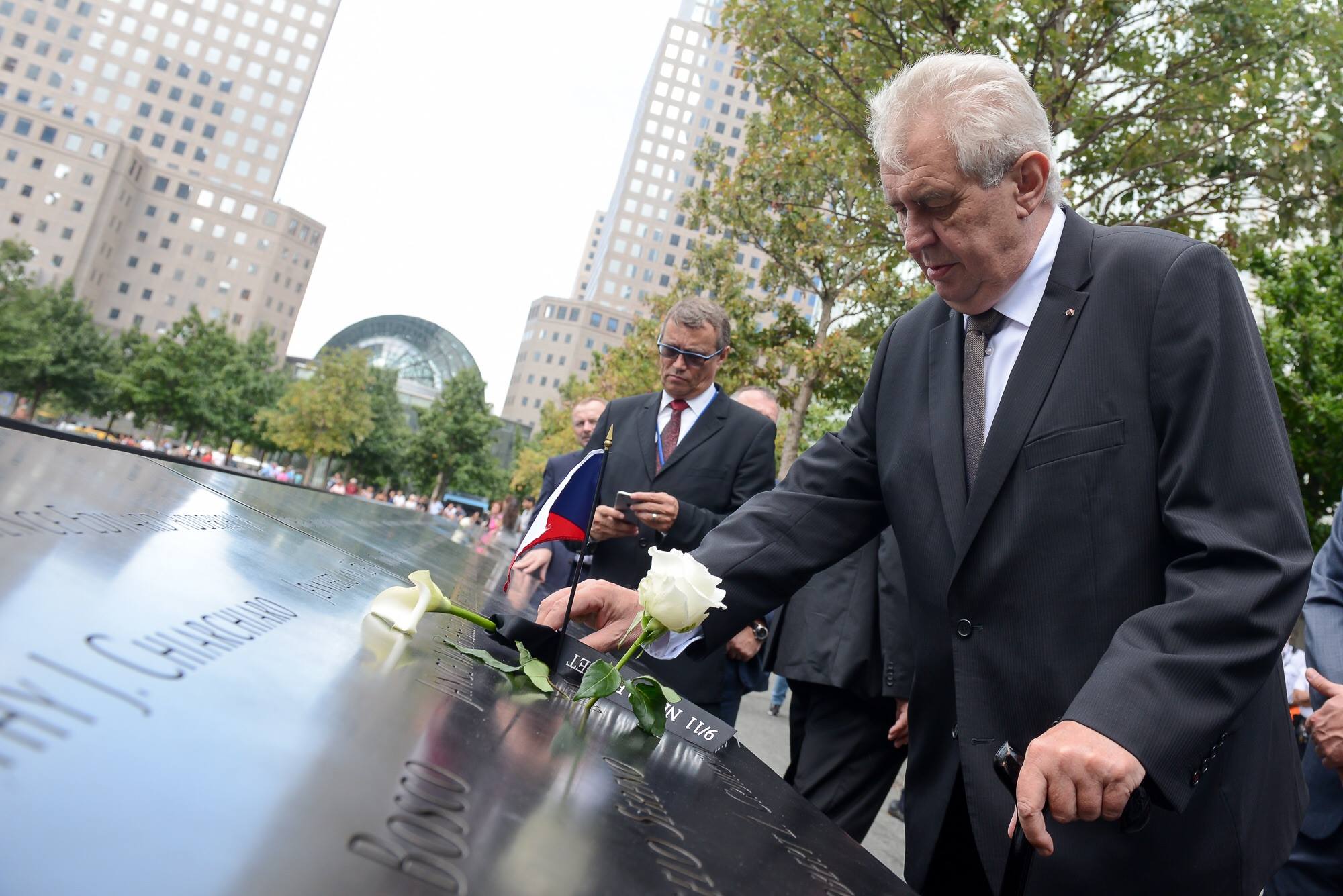 FOTO: Zemanova jízda New Yorkem! Podívejte se na&nbsp;fotky