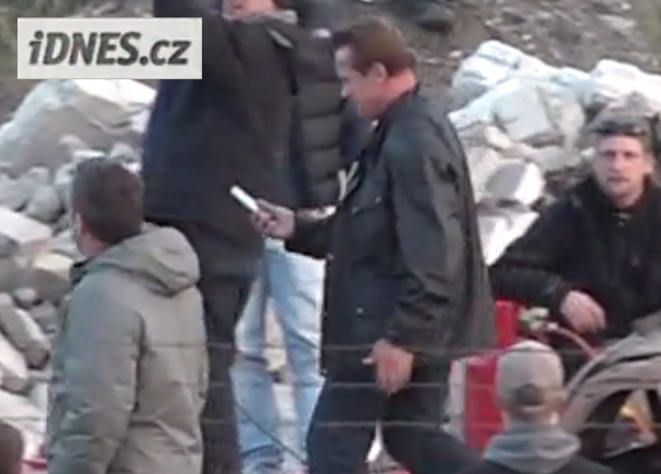 FOTO: Arnold Schwarzenegger u nás točí reklamu! Podívejte se