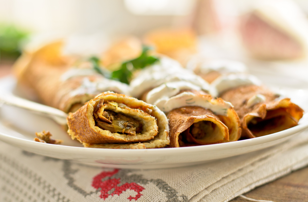 Babicovo menu: Kuřecí maso na kari * Zapečené palačinky