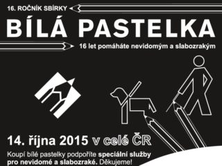 Bílá pastelka po&nbsp;roce opět míří do ulic! Prodávat ji budou tisíce dobrovolníků