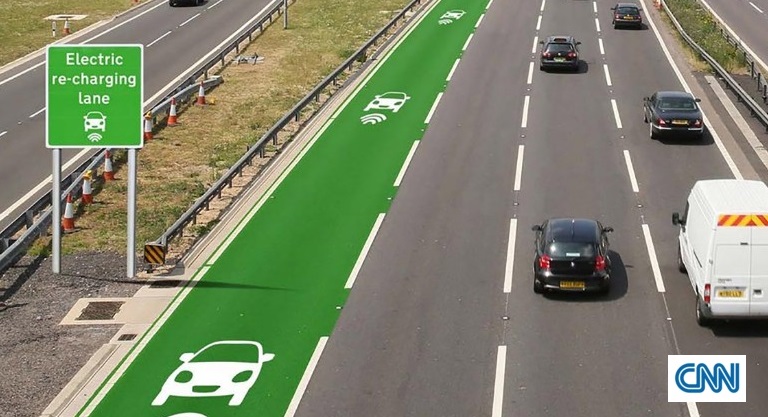 V Británii budou testovat silnici, která dobije elektrické auto při jízdě!