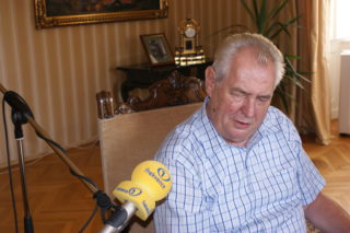 Co to řekl ten Řek, že jsem řekl? Prezident se diví skandálu a&nbsp;bojí se o&nbsp;chalupu!